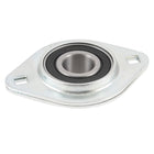 a13042400ux0510 Stainless Steel Pillow Block 17mm x 25mm x 22mm Screw Set Ball Bearing, 2.2000000000000002" Width, 0.7 Stainless Steel, Rubber