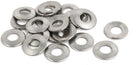 M8 304 Stainless Steel Locking Washer Silver Tone 20pcs