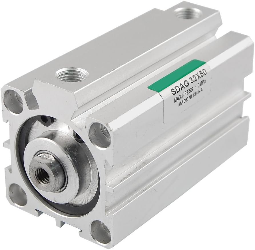 32mm Bore 50mm Stroke Aluminum Alloy Double Action Air Cylinder
