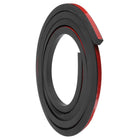 Adhesive Rubber Strips, 0.4" W x 3/8" T x 6'L Solid Neoprene Rubber Sheet Rolls with Adhesive Backing for DIY Gaskets Seals Pads Crafts