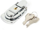 Kotak Peralatan Toolbox 2.6-inch Spring Loaded Toggle Latch Catch Hasp W Kunci