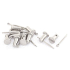 M6x12mm Flat Head 304 Stainless Steel Clevis Pins 10 Sets