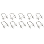 Square U-Bolts 1-3/8"(35mm) Inner Width 2Pcs, 1-1/4"(30mm) Inner Width 2Pcs 304 Stainless Steel M6 with Nuts Frame Straps
