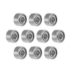 MR52ZZ Deep Groove Ball Bearing 2x5x2.5mm Double Shielded ABEC-3 Bearings 10-Pack