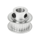 Aluminum MXL 25 Teeth 7mm Bore Timing Belt Idler Pulley Flange Synchronous Wheel for 6mm Belt 3D Printer CNC