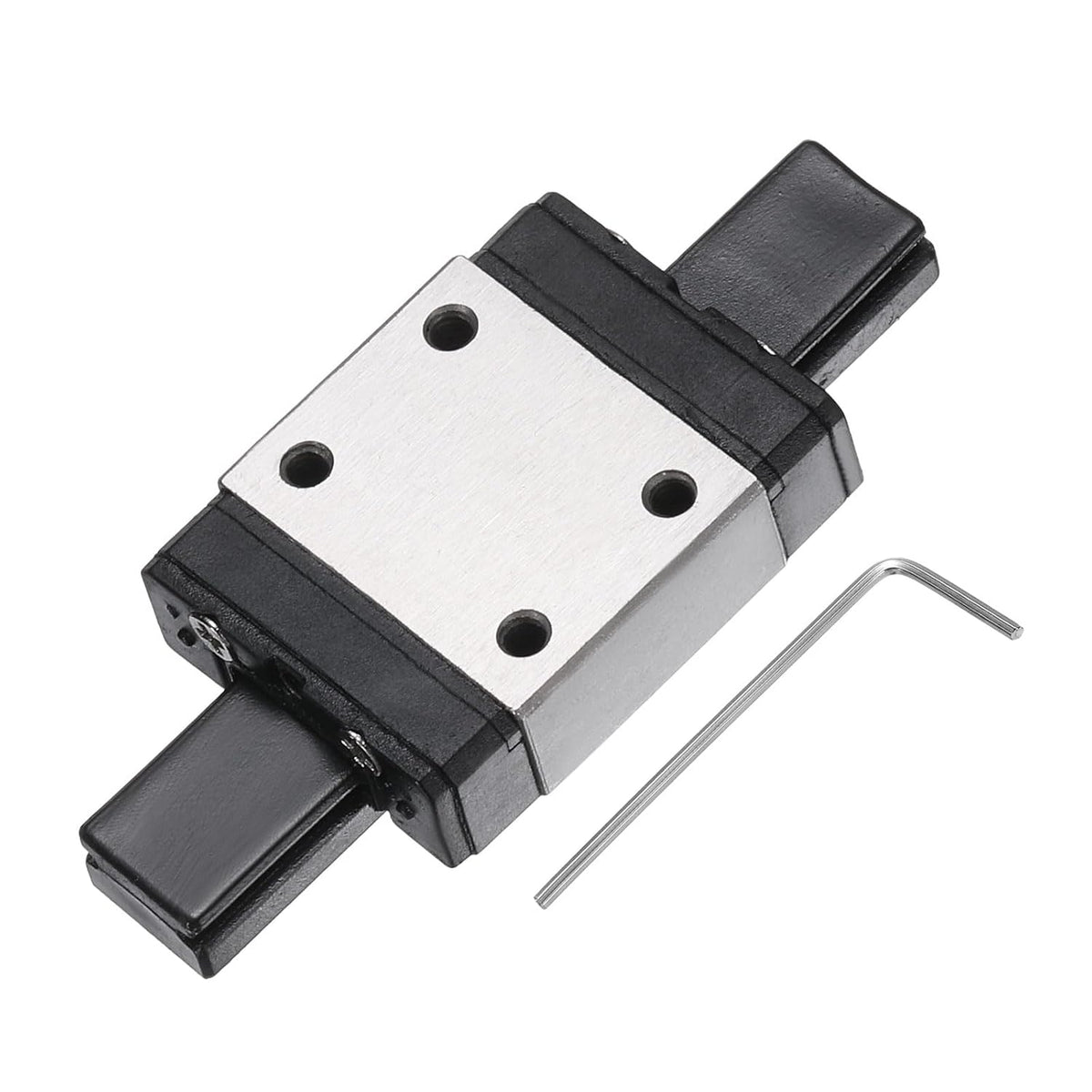 MGN7C Linear Bearing Sliding Carriage Block with Mini Guide and Wrench for 7mm Linear Motion Slide Rail Guide, 3D Printer, CNC Machine