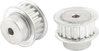 2 Pcs Stainless Steel XL Type 19T 19 Teeth 6mm Bore Timing Belt Pulley