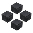 4pcs Rubber Anti-Vibration Pads Hard Pad, 50mm Square Vibration Isolation Mats, 40mm Thickness Non-Slip Rubber Blocks, Anti-Skid Anti Noise for HVAC, Compressor, Air Conditioner