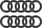 Nitrile Rubber O-Rings 24mm OD 16mm ID 4mm Width, Metric Sealing Gasket for Automotive Machine Plumbing, Pack of 10