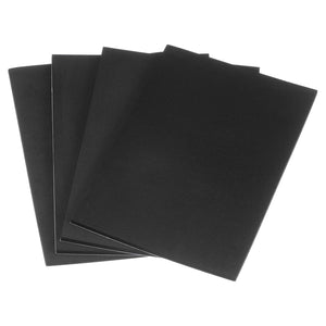 4 ตuks Adhesive Foam Padding Sheets 1/4" Thick x 8" Long x 12" Wide EVA Foam Sheet Self Stick Non-Slip Anti Vibration Pads, Anti-Skid Noise