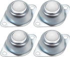 Ball Transfer Bearing Unit 5/8 Inch Load 22Lbs Flange Mounted Nylon for Transmission Pack of 4
