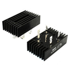 a14011400ux0412 2 Piece QL Type 4 Pins Diode Heatsink Bridge Rectifier 100 Amp 1200V, 2.36" Width, 3.9" Length