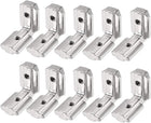 Interior Joint Bracket, Inside Corner Connector 4040 Series for Aluminum Extrusion Profile, 10 Pcs