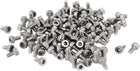 M2x4mm Thread Hex Key Socket Head Knurl Cap Screws Bolts 100pcs