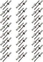 5mmx18mm Aluminum Countersunk Head Closed End Blind Rivets Fastener 50pcs