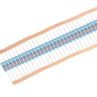 30Pcs 2.2K Ohm Resistor, 2W 1% Tolerance Metal Film Resistors, Lead, 5 Bands for DIY Electronic Projects and Experiments