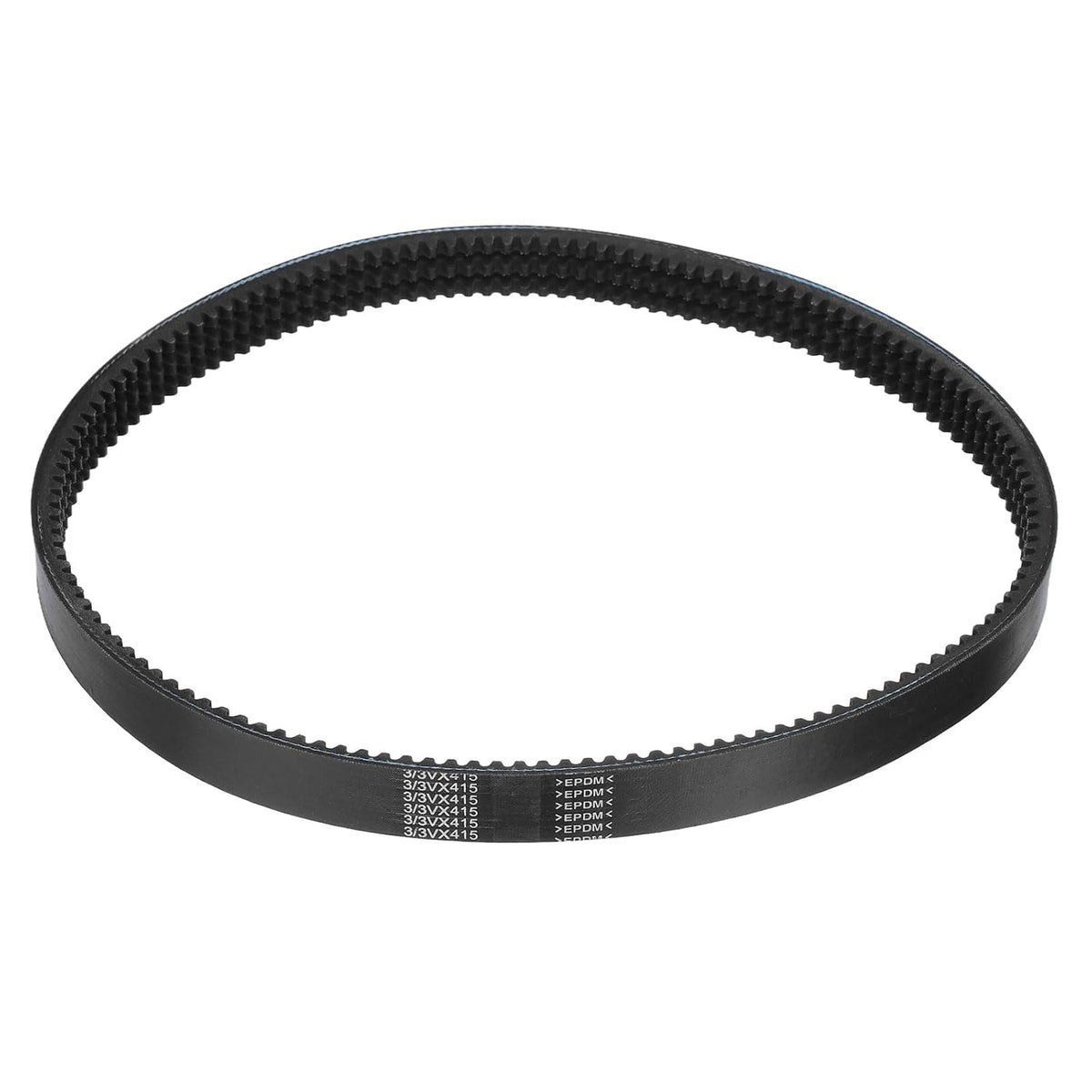 3/3VX415 EPDM V-Belt, 3 Banded, Cogged Industrial V Belt 41.5" Outside Circumference x 1.18" Width x 0.39" Thickness