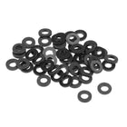 Nylon Flat Washers 6mm OD 3mm ID 1mm Thickness for Faucet Pipe Water Hose, Pack of 50