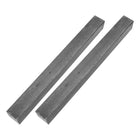 2Pcs Square Steel Bar Stock, 1-3/16"x1-3/16 x12(30mmx30mmx305mm) 1045 Square Steel Rod Bars Precision Key Stock for Keyways Structural Support Industrial Machinery DIY Craft