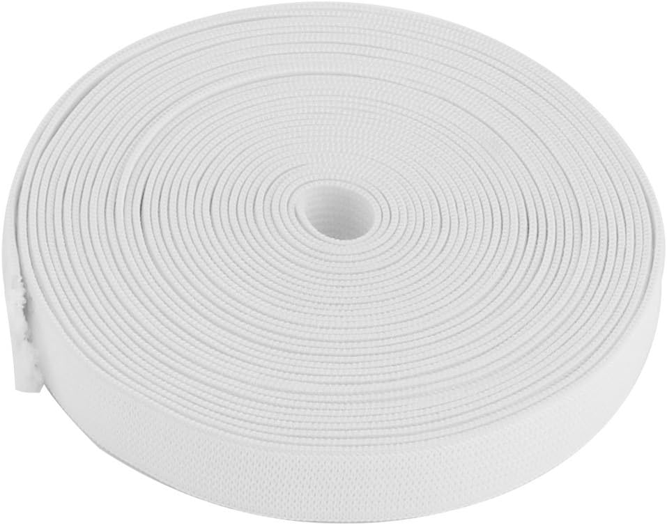 LinkMejor Spandex Trouser Pants Clothing Elastic String Strap Band 6.2M Length White