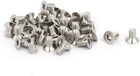 M3x5mm 316 Stainless Steel Fully Thread Flat Head Torx Screws Fasteners 35pcs