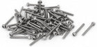 M1.4x12mm 0.3mm Pitch 304 Stainless Steel Hex Socket Head Cap Screw DIN912 60pcs