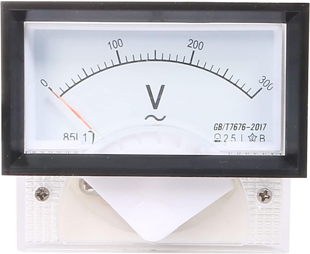 AC 0-300V Voltímetro Analógico de Tensão Medidor Painel 85L17