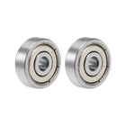 634ZZ Deep Groove Ball Bearing 4x16x5mm Double Shielded Chrome Steel Bearings 2-Pack