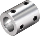 10mm to 12mm Bore Rigid Coupling Set Screw L25XD20 Aluminum Alloy,Shaft Coupler Connector,Motor Accessories,4pcs