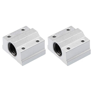 SCS8UU Linear Ball Bearing Slide Block Units, 8mm Bore Dia (Pack of 2)