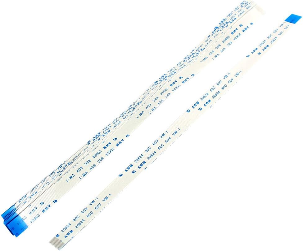 10PCS Flexible Flat Cable 1.0mm Pitch 4 Pins 200mm Flexible Ribbon FFC Cable AWM 20624 80C 60V