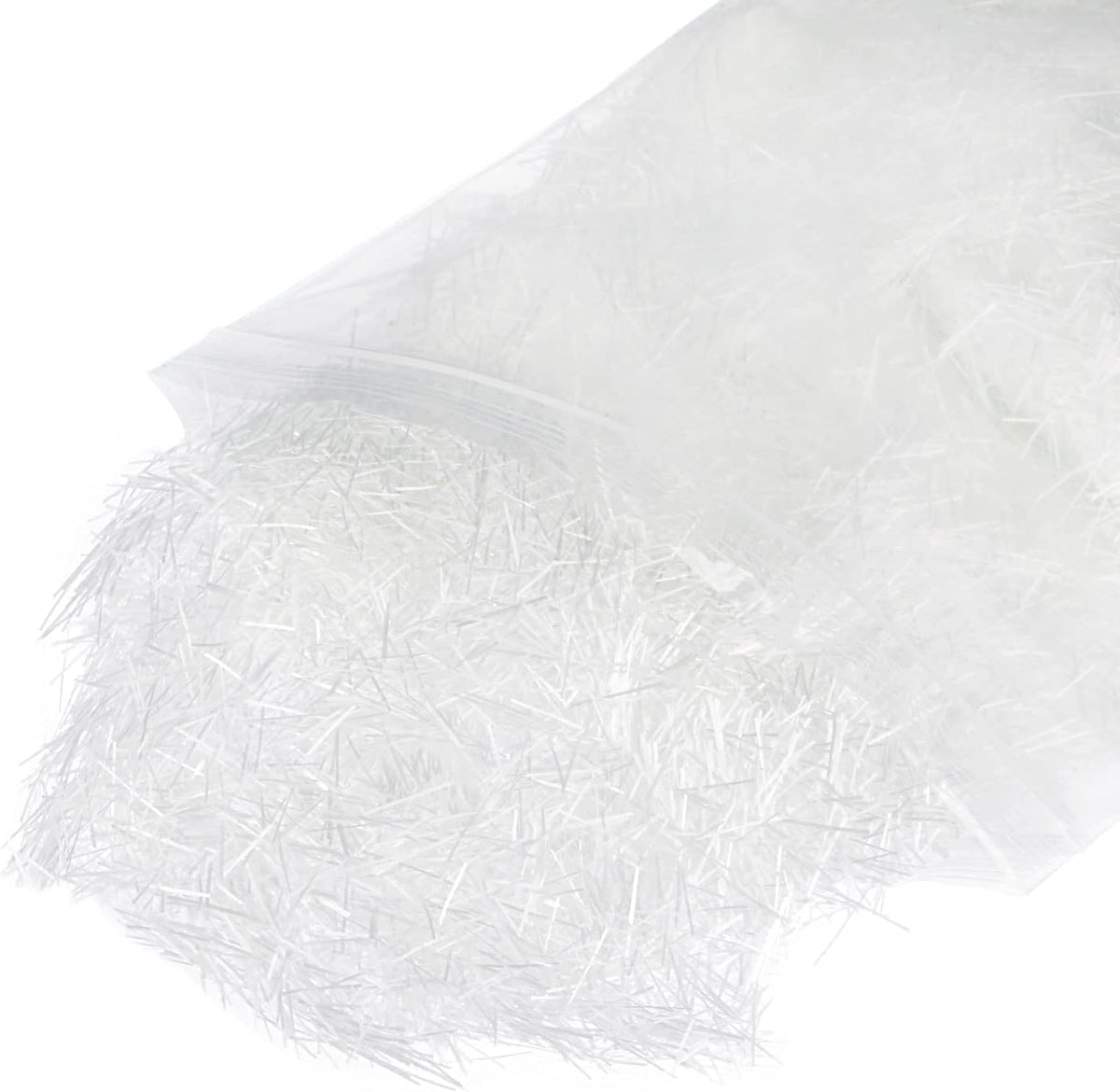 Chopped Strand Fiberglass 18mm Length E-Glass Anti-Cracking Fibers for Cement Mortar Concrete Reinforcement 1.5LB