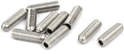 M5x16mm 304 Stainless Steel Spring Hex Socket Ball Point Grub Set Screws 10pcs