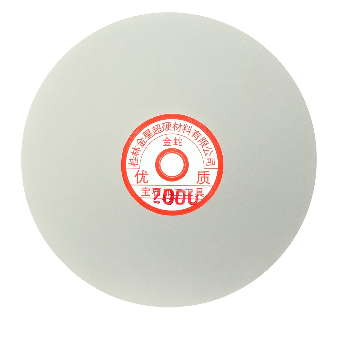 6-inch 2000 Grit Diamond Coated Flat Lap Wheel Grinding Sanding Polishing Disc