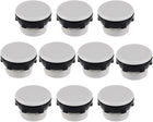 10Pcs 22mm Black Gray Plastic Push Button Switch Hole Panel Plug