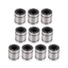 LM8UU Linear Ball Bearings 8mm Bore 15mm OD 17mm Long for CNC Machine 3D Printer 10pcs