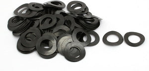 10mm Fitting Dia 0.6mm Tykkelse Carbon Steel Bøjet Skruebolle 100stk