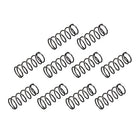 Compression Spring - 1.2mm Wire Dia, 14mm OD, 35mm Free Length Spring Steel Extension Spring,Black,10Pcs