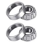 30202 Tapered Roller Bearing Cone with Cup, 15mm Inner Diameter 35mm OD 12mm Thickness for Freight Trailer 2 Pcs