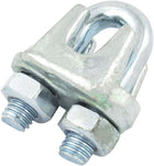 Metal U Bolt Single Saddle Grip Clip Clamp for 9.8mm Diameter Wire Rope