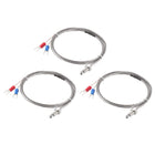 K-Type Thermocouple Temperature Sensors M6 Thread Probe with 1M/3.3Ft Wire 3pcs