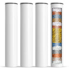 4 Pack Filtros de Ducha Compatible con MakeFit Cabina de Mano de Ducha