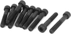 M8 x 50mm 12.9 Alloy Steel Hex Socket Head Cap Screws Bolt Black 10pcs