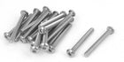 M4x35mm Hex Socket Machine Screw Countersunk Round Head Bolts 20PCS