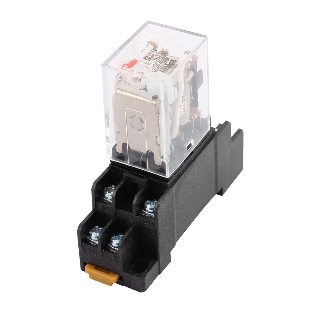 HH52P AC 110V/120V Coil DPDT 8 Pins Electromagnetic Power Relay W DYF08A Base