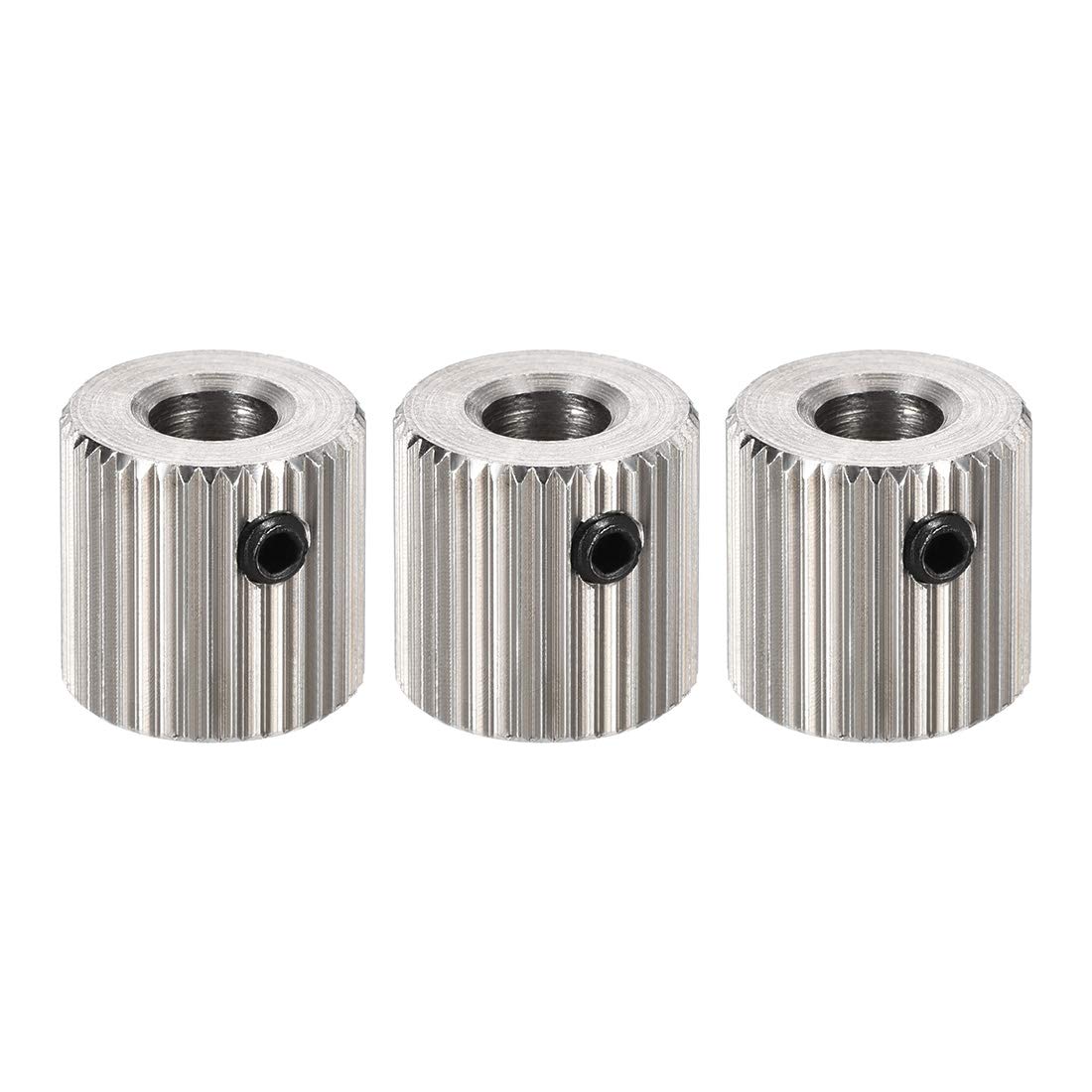 MK7/MK8 Drive Gear Extruder Driver Feeder Gear 40T 5mm Bore 3pcs