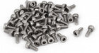 M2 x 5mm 0.4mm Pitch 304 Stainless Steel Hex Socket Head Cap Screw DIN912 55pcs