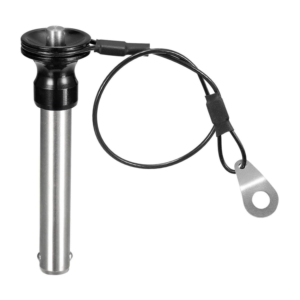 Kugellager-Sicherungsstifte mit Knopfgriff, 304 Edelstahl Push-Button Schnellspannstift mit 21cm Kabel (6mm-36mm)