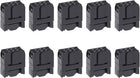 10Pcs 2x3Pin 2.54mm Pitch Double Rows Straight Connector IDC FC Ejector Header