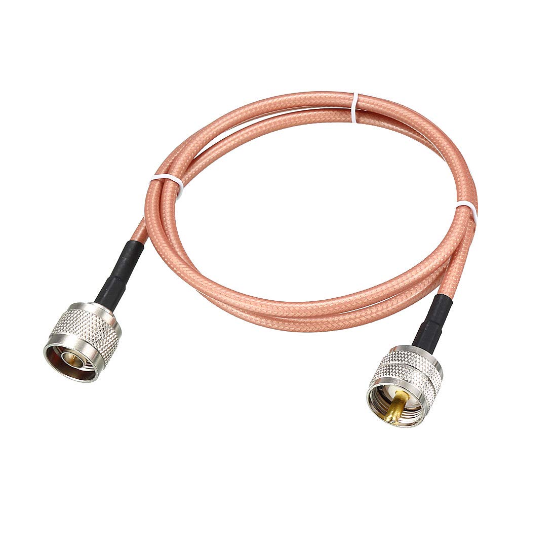 Low Loss RF Coaxial Cable Connection Coax Wire RG-142 N Male to PL-259 UHF Male 90cm